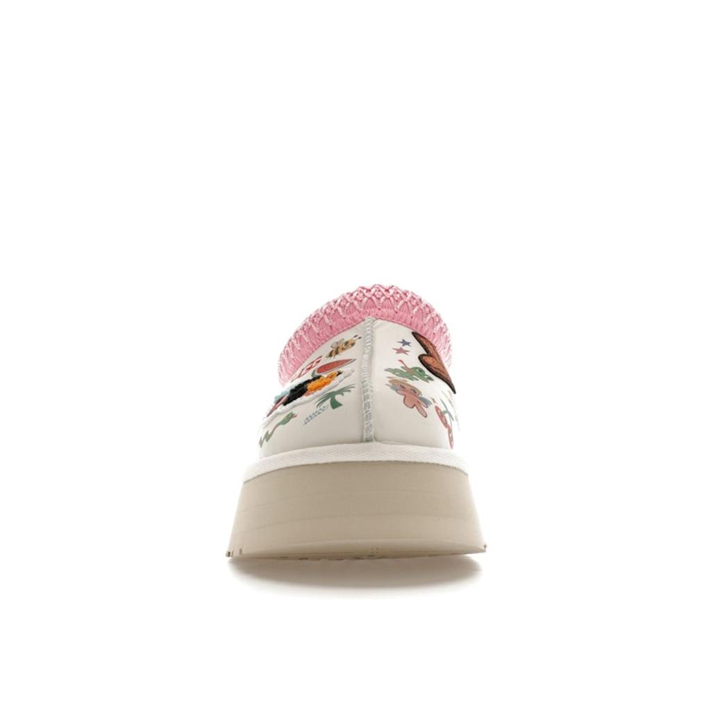UGG Tazz Slipper Pop Sketch Dámské tenisky Růžové Bílé 1155751-WHT
