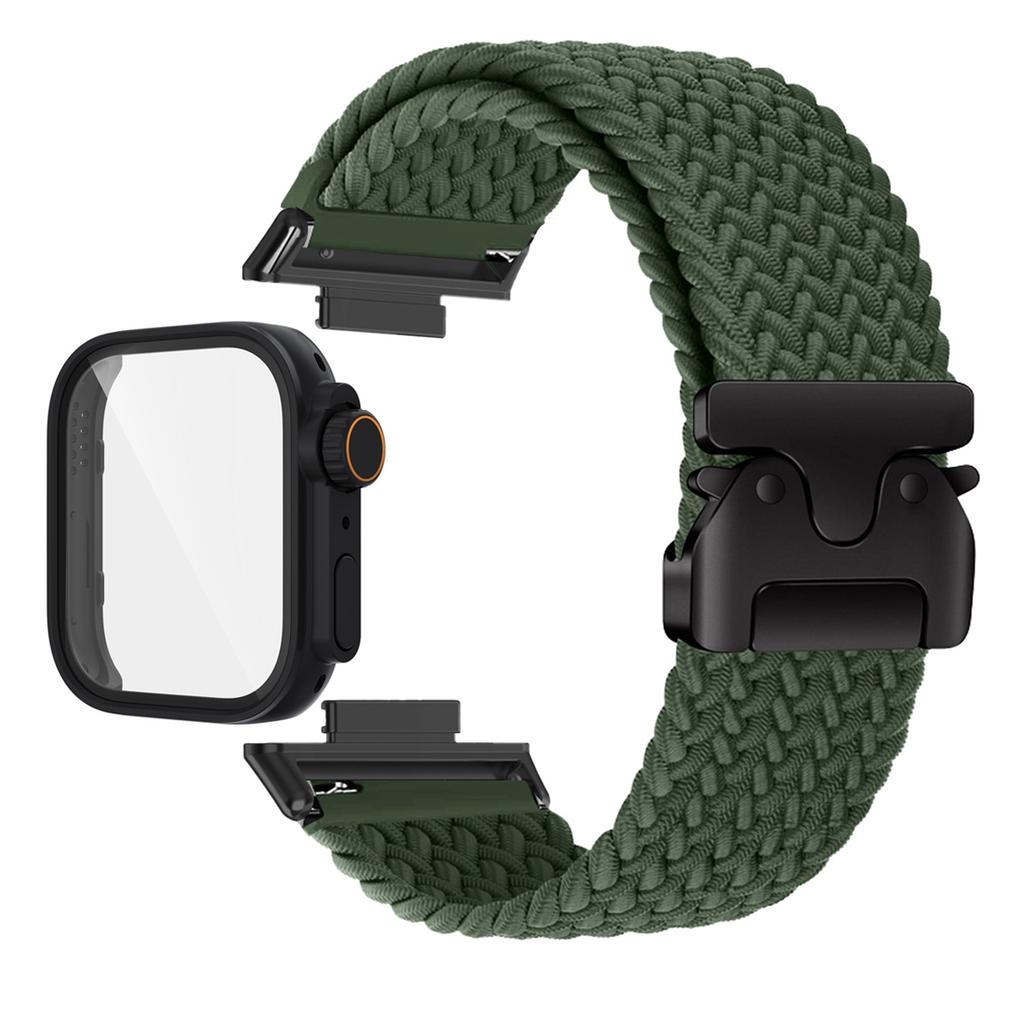 Strap+Case For Huawei Watch Fit 4Pro Band Smart Watch Nylon Adjustable Elastic Belts for Huawei Watch Fit 4 Fit 3 Correa