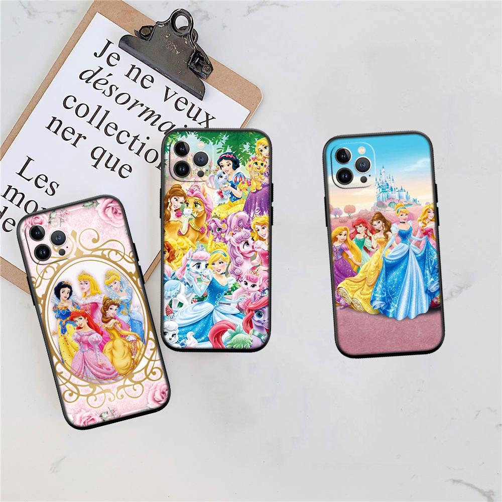 CJ42 Disney Princess Phone Case for Samsung Galaxy M06 M15 M16 M35 M55 M56 A36 A42 A50 A50S A51 A52 A32 A33 A05 A05S A06 A16 A20