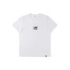 SS24 Standard Fit Laser Letter Print Round Neck Short Sve T-Shirt Men Tops White LMT0053904LE00FA06467