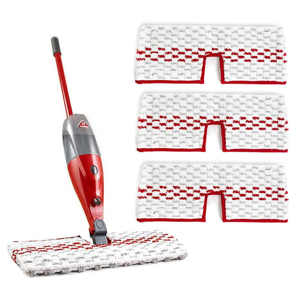 Rosfix Wymienna Nakładka Na Mopa – Zestaw 3 Sztuk 41 X 16 Cm | Mikrofibra | Bezpieczna Dla Wszystkich Rodzajów Podłóg