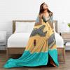 Stardew Valley Animals Chicken Blanket Camping Flannel Throw Blanket For Couch Chair Warm Soft Custom DIY Quality Bedspread Gift