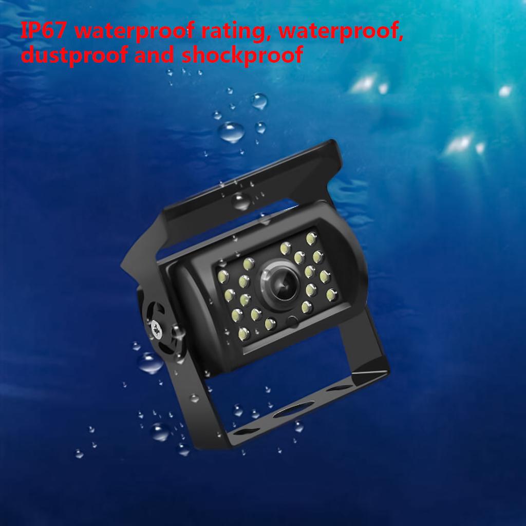 ESSGOO 7" Auto Monitor + 2 X Rückfahrkamera 10M 4Pin Einparkhilfe Set