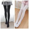120D Lolita Thigh High Stockings Milk White Thigh Nylon Pantyhose Girls Sweet Sexy Tights For Women Tights