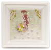 TOHO Mini Push Bead Kit for Wedding Frame Size 155mm X 155mm Diameter 100mm X Dresses, (Inner 100mm), G-427