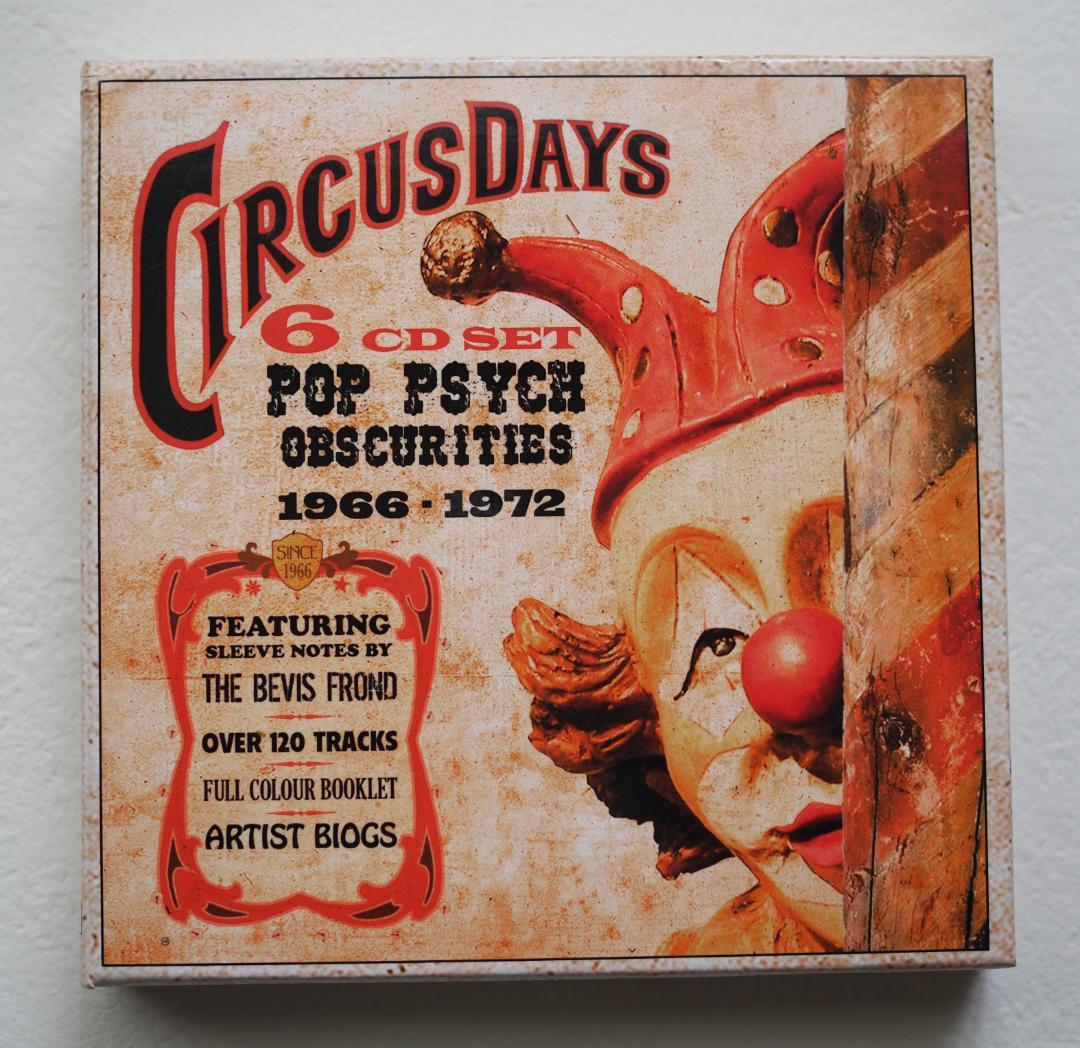 

[USED] CIRCUS DAYS British psych pop paper jacket 6 CD set box