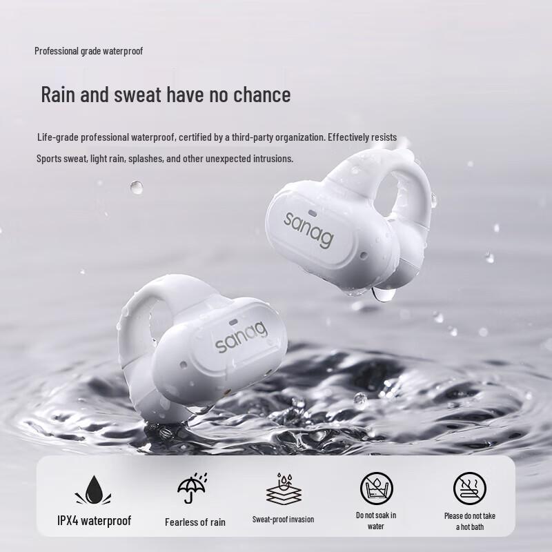 Sena Z50S Pro Bone Conduction Clip-on Bluetooth Earphones