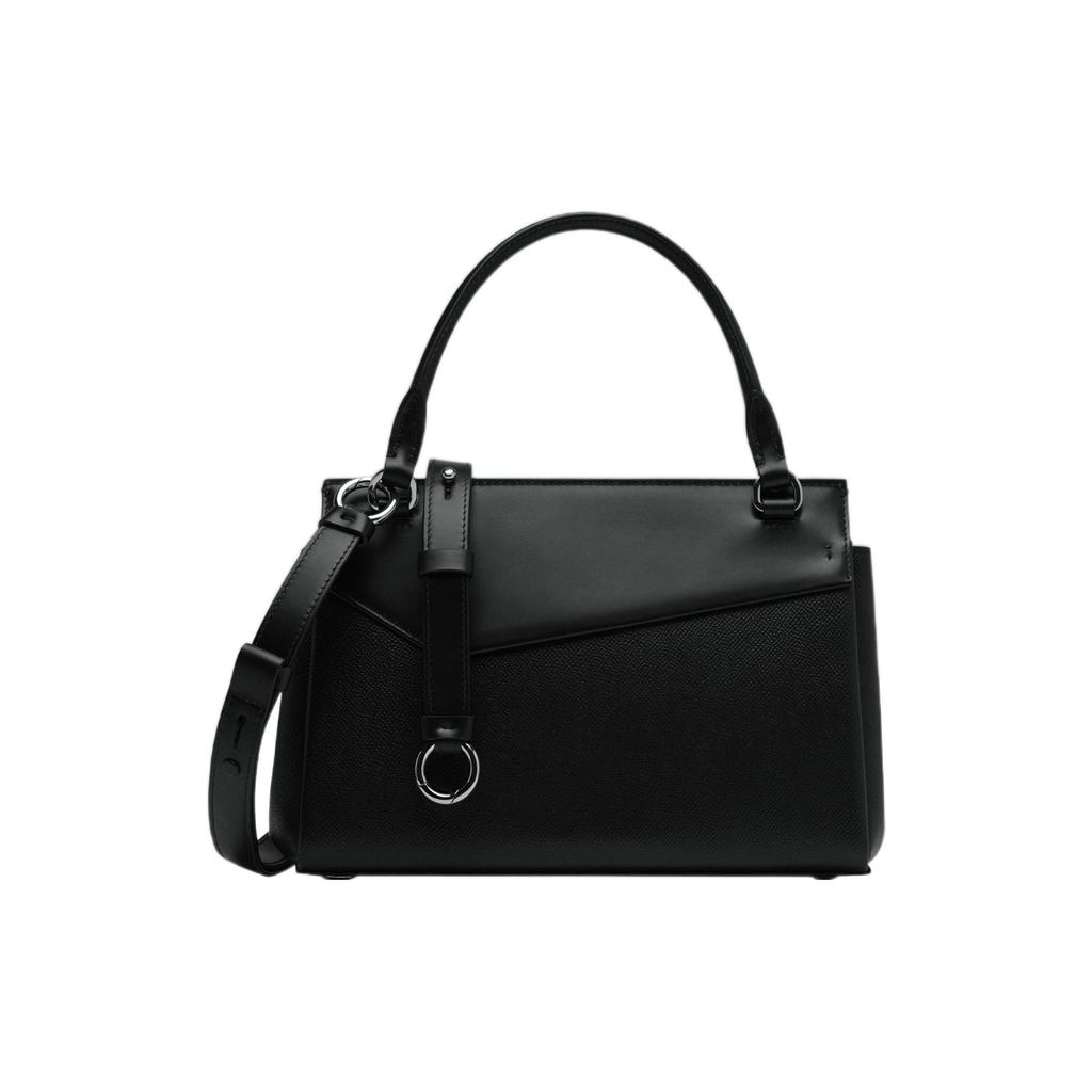Maison Margiela Snatched Iconic Four Stitch Logo Detachable Adjustable Shoulder Strap Calfskin Shoulder Crossbody Handbag Small SB2WD0001P4745T8013