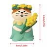 Japanese Zakka Cat Statue Cat Miniature Figurine Wedding Lover Cat Model Resin Ornament Car Home Decoration Photography Props