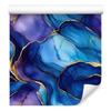 Wallpaper Ink Blue, Navy Blue, Azure and Purple 50x1000