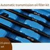 15Pcs Transmission Oil Filler Adapter Set Alloy Construction For Multiple Model Car Gearboxes Maintenance M4YD