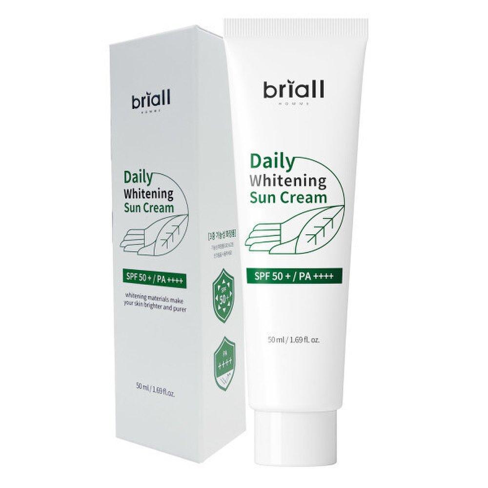 BRIALL Homme UV Protection Skin Protection Daily Whitening Sun Cream 50ml