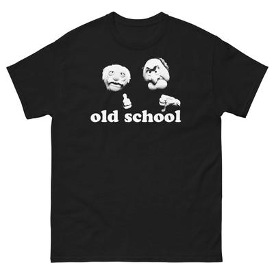 Statler & Waldorf Old School Graphic 100% Cotton T-shirt Mens Tees Top Unisex Classic Tee