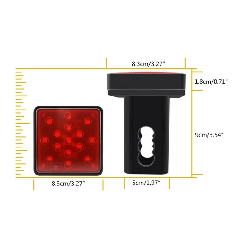 Red Led Truck Trailer RV Tail Lights Turn Stop Brake Running Reverse Light