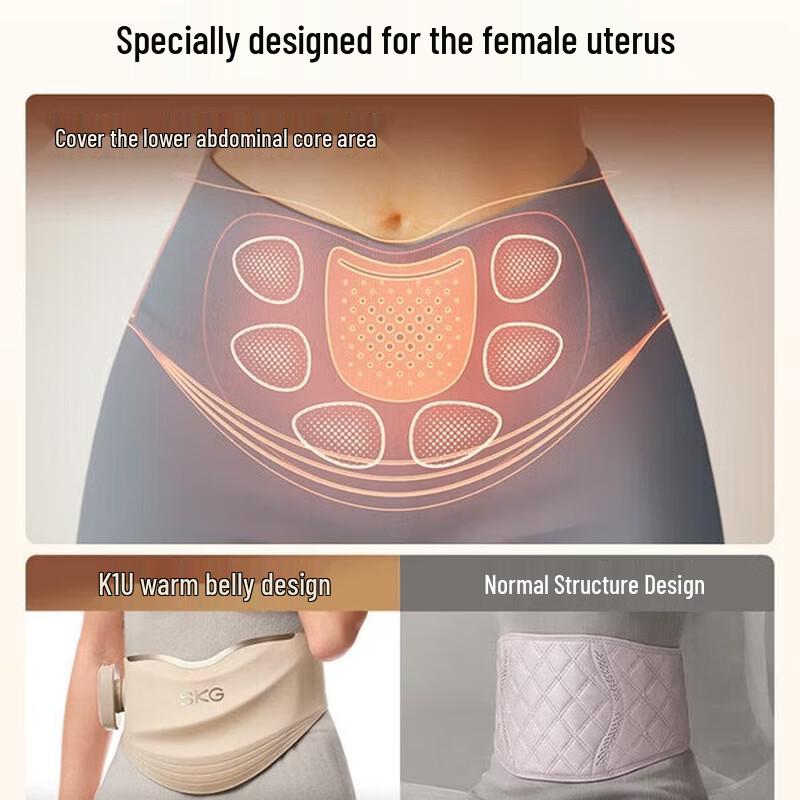 SKG K1 Ultra Menstrual Heating Waist Belt CN Plug (adapter Included)