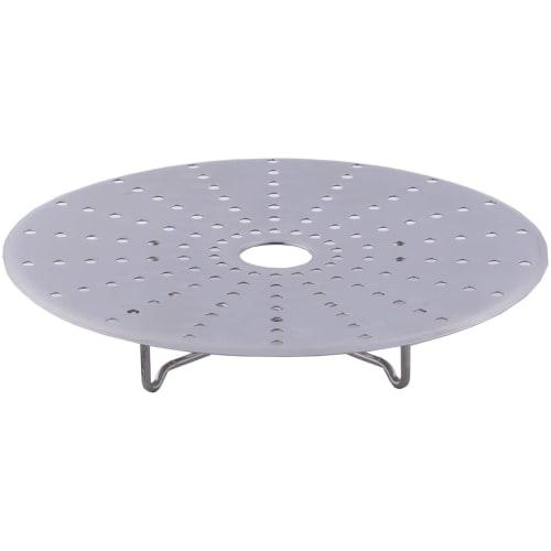 Miyazaki Seisakusho (Miyazaki Seisakusho) 22cm Stew Pot with Perforated Inner Pot and Steam Plate, Made In Japan, 5-Year Warranty, Induction Compatibl