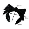 Vintage Applique Large Butterfly Knot Hairband for Women  Featuring Elegant and Luxurious Style  Wide-edge  Fashionable Headband and Hair Accessory