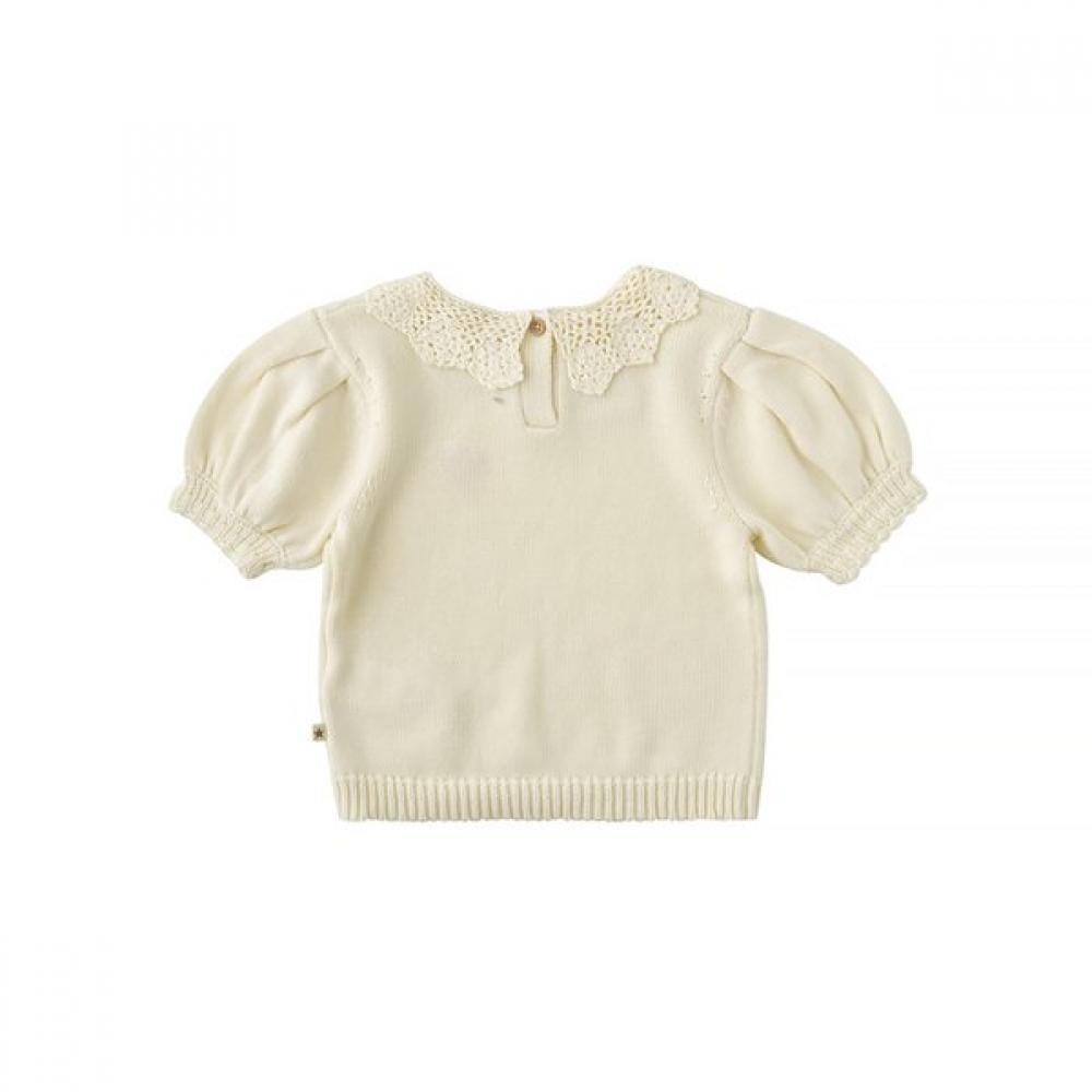 Bonton Lace Collar Sweater 7617t 302 01