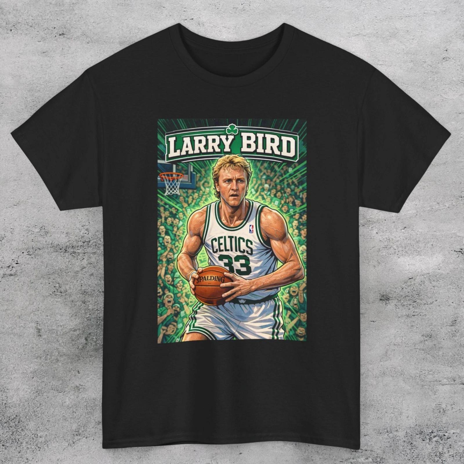 LARRY BIRD BOSTON Art Style Unisex T SHIRT XXXXL