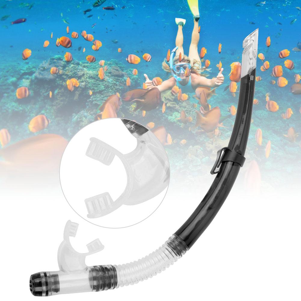 Professional Diving Snorkeling Breathing Tube Semi Dry Diving Swimming Equipment