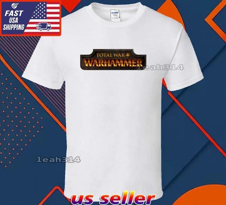 New Shirt Total War Warhammer Logo T-Shirt Funny American Usa Unisex Size S-5XL 4XL