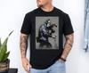 Banksy Cameraman Fiore Maglietta Street Graffiti Art Tee – Cameraman Con Fiore Rosa Regalo Unisex Uomo Donna Maglietta 4360PC