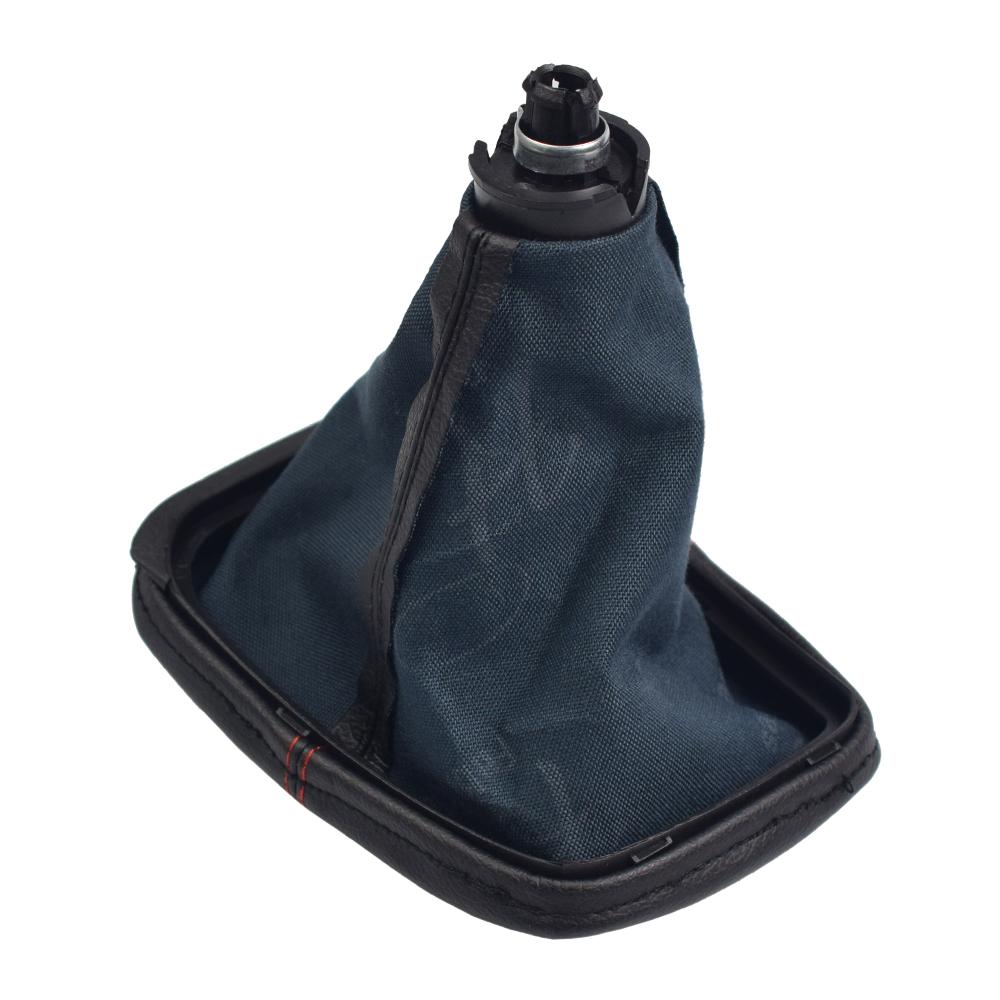 Leather 5 Speed Manual Transmission MT Gear Shift Knob Gaiter Handle For Volkswagen Golf 2 3 4 Cabrio Polo 6N Passat 35i