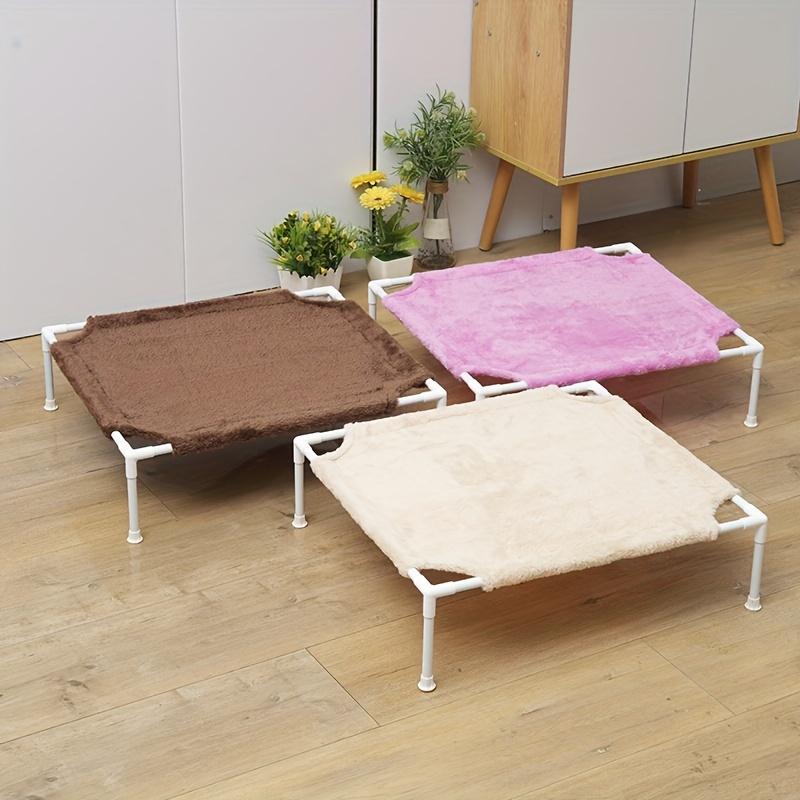[Moisture-proof Cat Hammock] Detachable Moisture-proof 1pc Cat Hammock Bed | Elevated Pet Cushion with Metal Frame, Washable