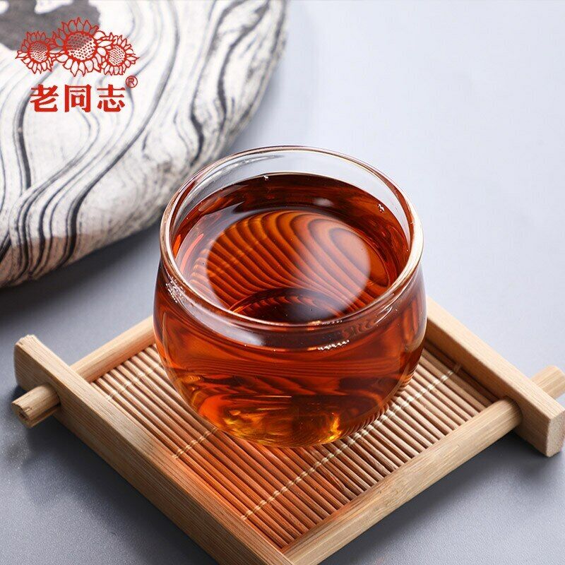 Хайваньский спелый пуэр Лян Гун Чан Лин 2019 года Премиум Шу Пуэр 400г — фото 4