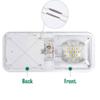 12-24V RV LED Dome Light Boat Camper Trailer Caravan Car Double Ceiling Light Indoor Lighting Universal Car Accessories