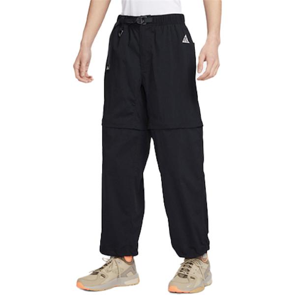 Nike ACG Solid Color Logo Removable 2-in-1 Sport Pants Men Bottoms Black DX6647-010