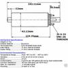 OSIAS Universal High Flow & Pressure External Inline 255LPH Fuel Pump GSL392 28-3012 6AN Fittings Kit