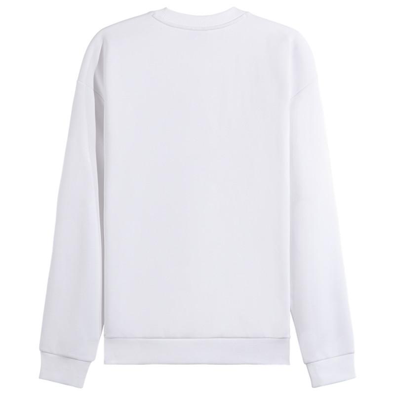 Li Ning Versatile Fashion Printed Classic Crew Neck Sweatshirt Comfortable Long Pants Casual Sports Suit Men Sweatsuit AWDVH37-6+AKLVC89-1