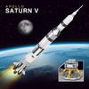 Non-Toxic Spaceship Rocket Model Toy Building Block Set With Over 2463 Pieces Diy Assembly Kit Gift