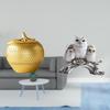 Modern Resin Owl Figurine Sculpture Simple Fruit And Animal Ornament for Tabletop Bookshelf Dining