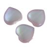 In-Stock Heart-Shaped Moonstone Color Glass Gemstone for Jewelry Accessories