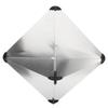 Marine Octahedral Type Radar Reflector Aluminum 340x340x470mm Large Handware Water Security for Boats Ships