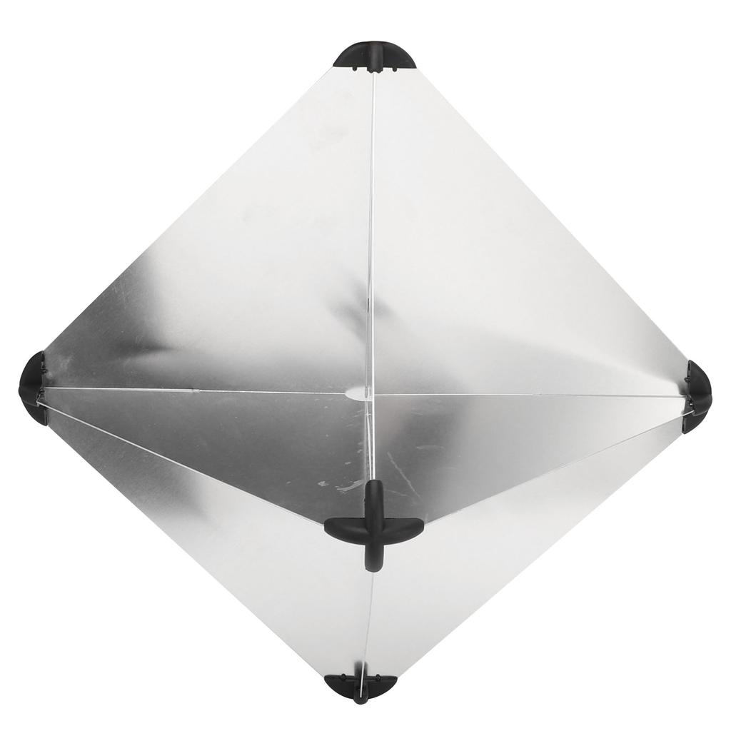 Marine Octahedral Type Radar Reflector Aluminum 340x340x470mm Large Handware Water Security for Boats Ships