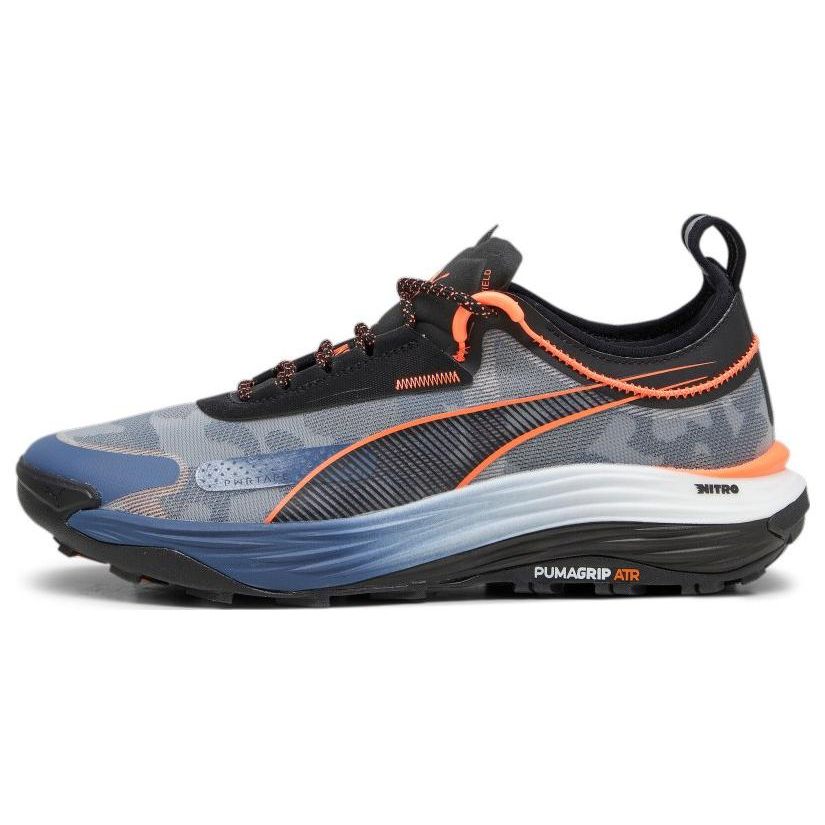 Puma Voyage Nitro 3 Unisex Gray Orange 377745-03 EU 42