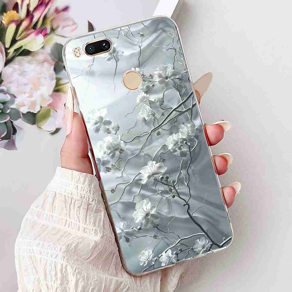 For Xiaomi Mi A1 MDG2 MDI2 Case Fashion Painting TPU Soft Silicone Cover For Xiaomi Mi A1 Mi 5X 5.5" Colorful Flower Phone Shell