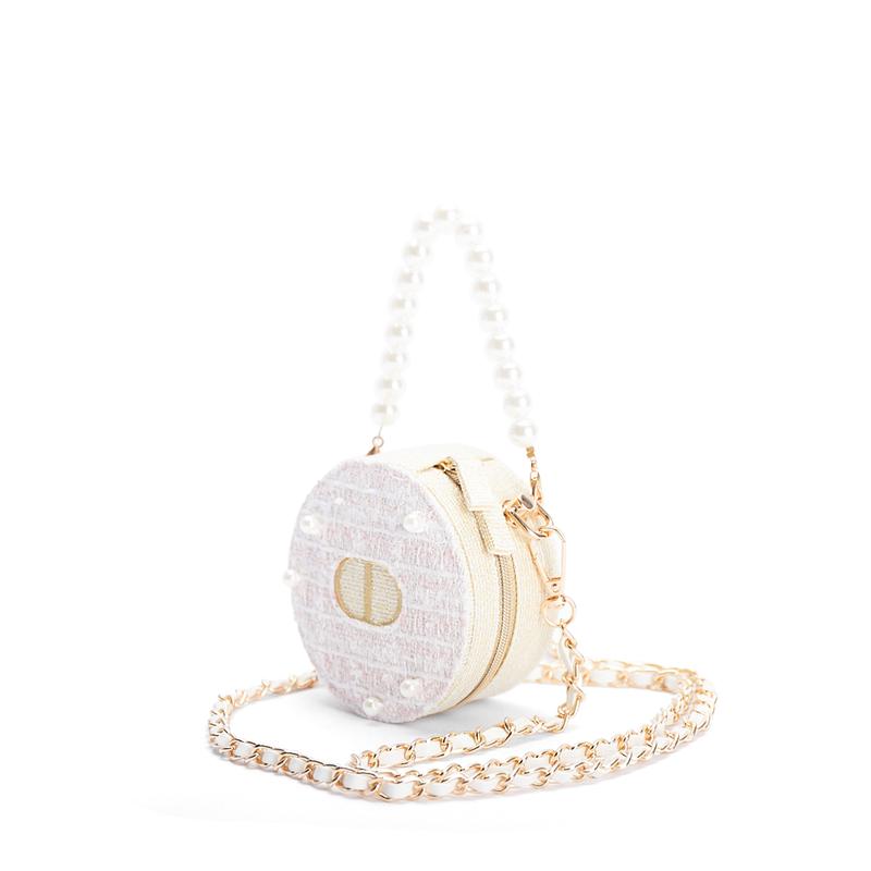 Dior Borsa per Cosmetici Stile Fai da Te Medusa Bolla Oro Rosa Ragazza Portatile a Tracolla Storage e Portabilità Fibra di Poliestere Avanzata Versatile