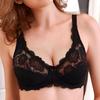Lightweight Adjustable Underwire Bra for Women Breathable Sheer Lace Design Supportive Fit with Wide Straps and Soft Fabric