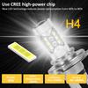 1/2 Pcs H4 Halogen Headlight Bulb for Car Motorcycle H4 Fog Light Far Near Light Bulbs General Purpose Replacement Accessories