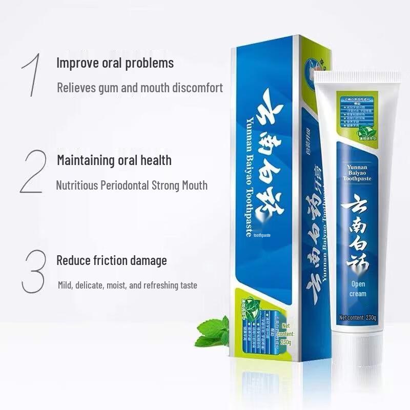 Yunnan Baiyao Mint Toothpaste