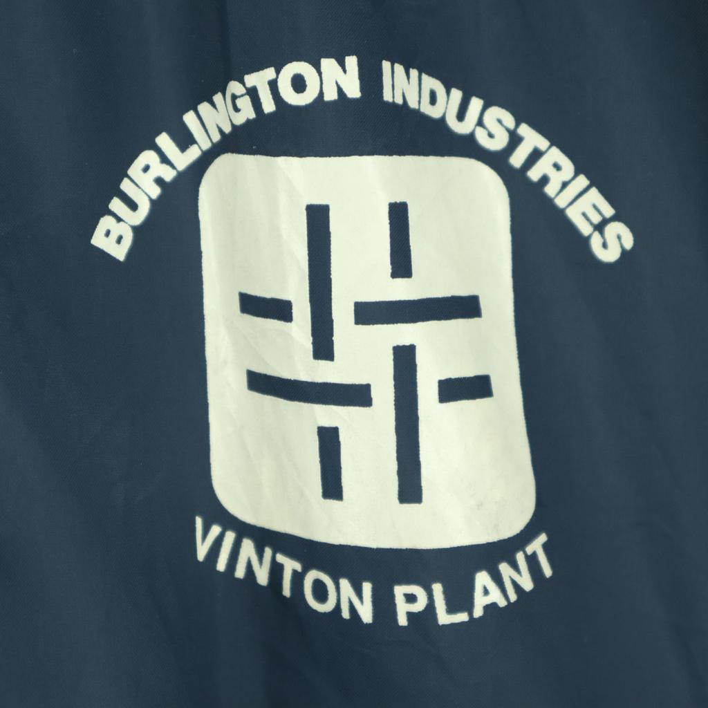 SPORTS MASTER 70s Vintage Long Sleeve Nylon Stajan L Navy Men's Used