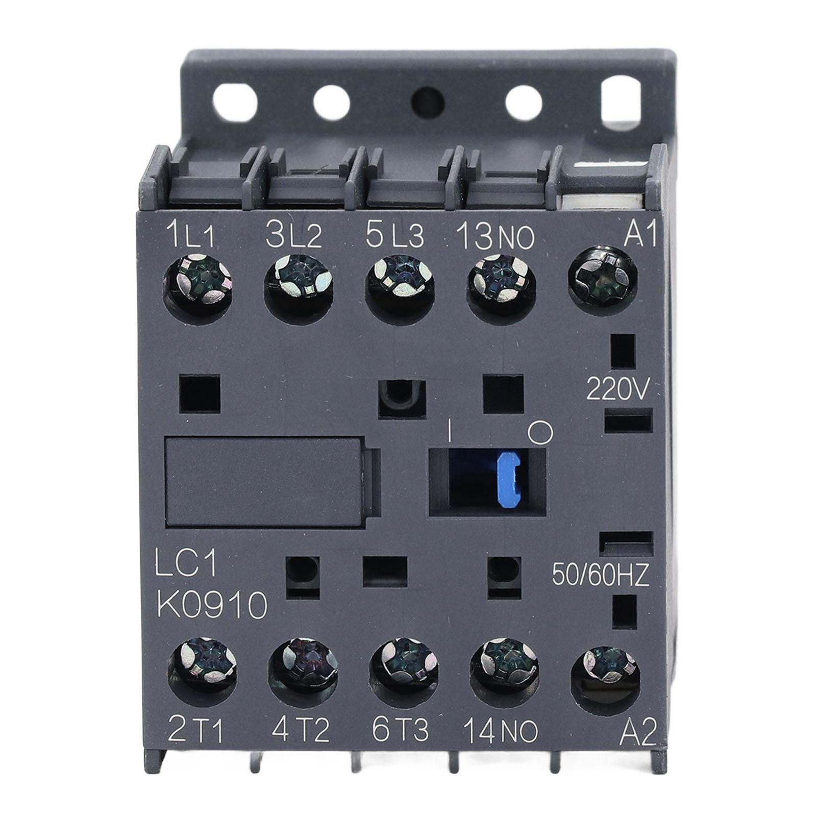 

AC Contactor Compact PC Flame Retardant Housing 1 Normally Open K Type AC Contactor 9A Coil Voltage