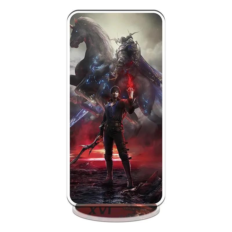 16cm Fantasy Game Peripherals CLIVE-ROSFIELD Acrylic Character Stands Card Gifts for Boys Collection Ornament Toys Dolls