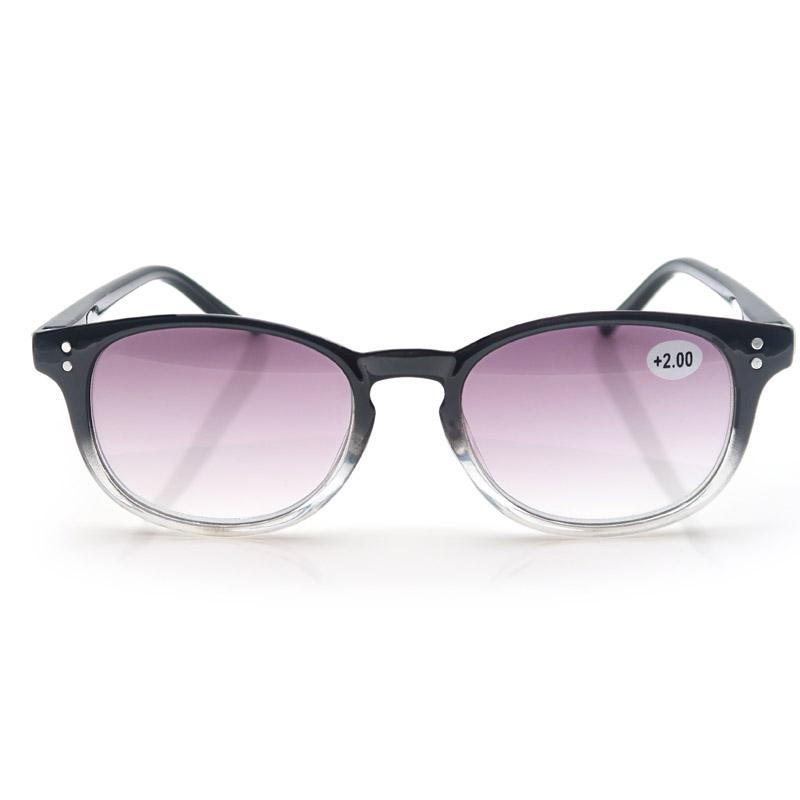 Reading Glasses Women High Quality Round Frame Eyewear Including Sun Magnifying Fashion Glasses 1