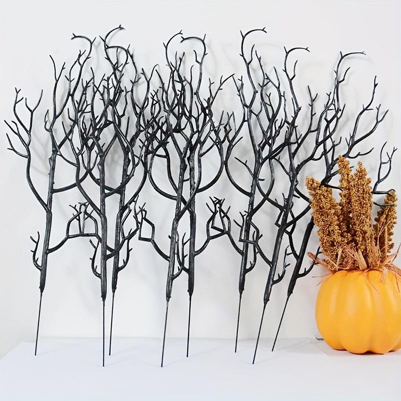 8pcs 31cm simulation black dead branches Halloween decoration haunted house dead branches secret room haunted house