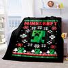 Classic Entertainment Sandbox Xbox Games Minecraft  blanket, home warming, four season bed decoration, sofa cover, flannel throwing blanket K2